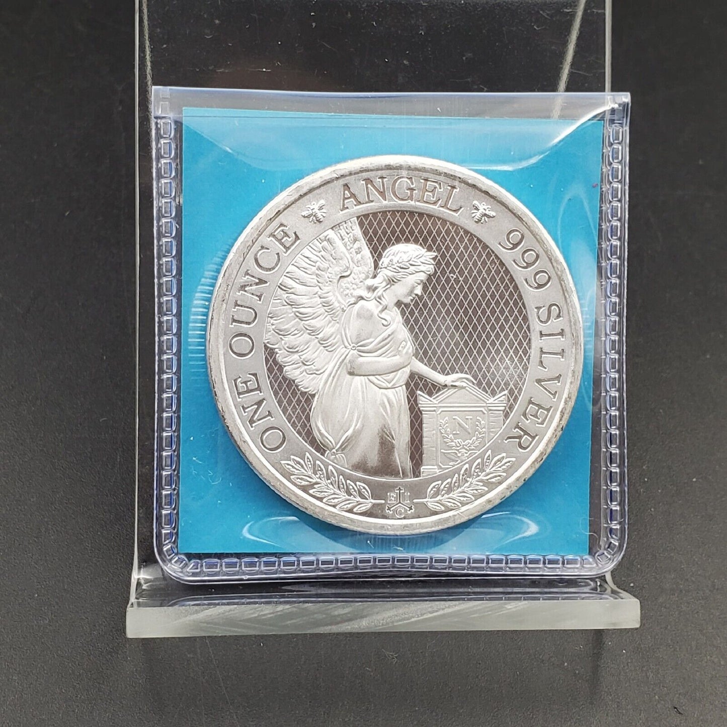 1 oz Silver Coin St. Helena 2021 Napoleon Angel .999 BU 200th Death Anniversary