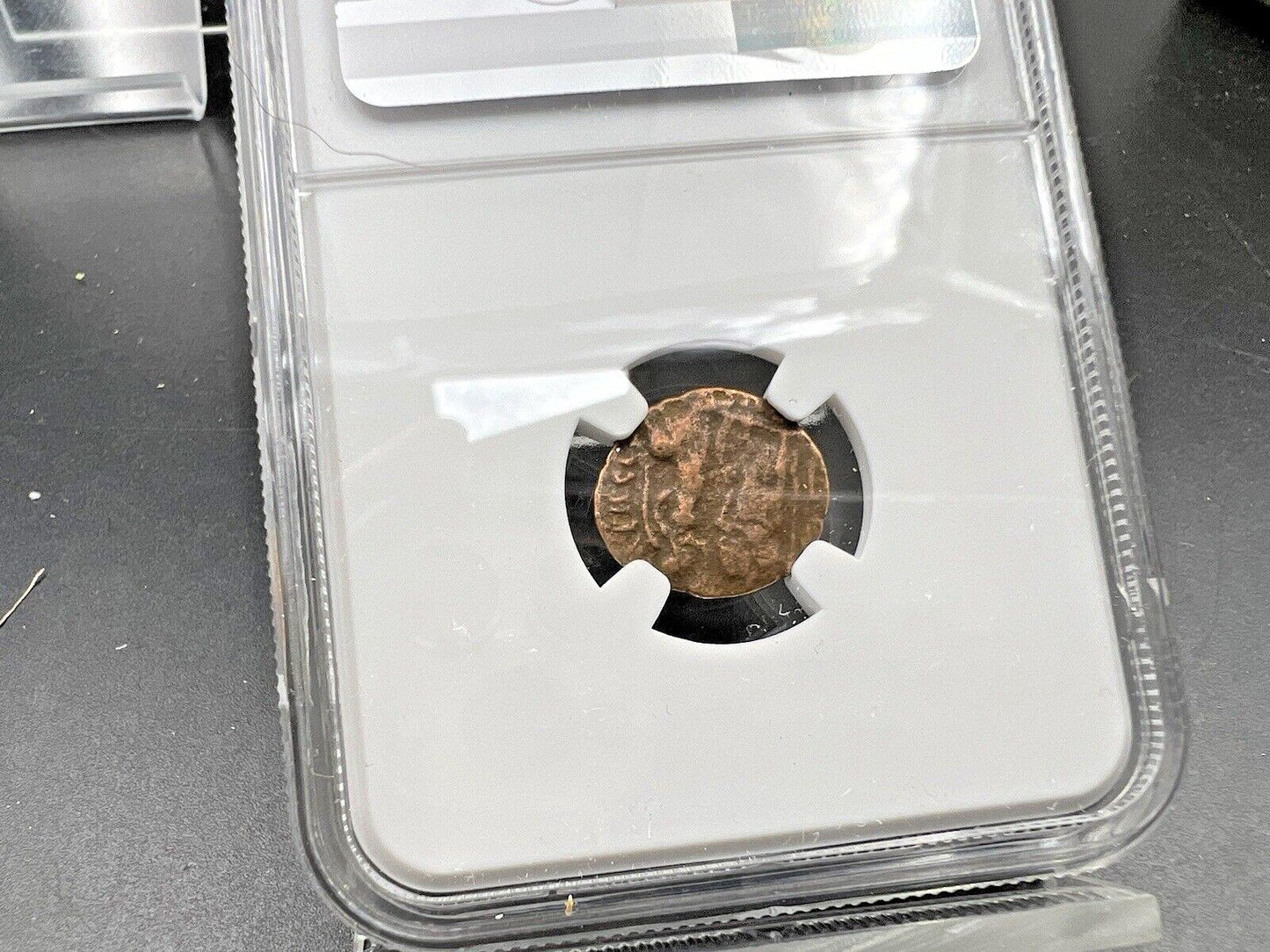 Eastern ROMAN EMPIRE Arcadius AD 383-408 AE3 Nummus Rome Ancient bronze coin NGC