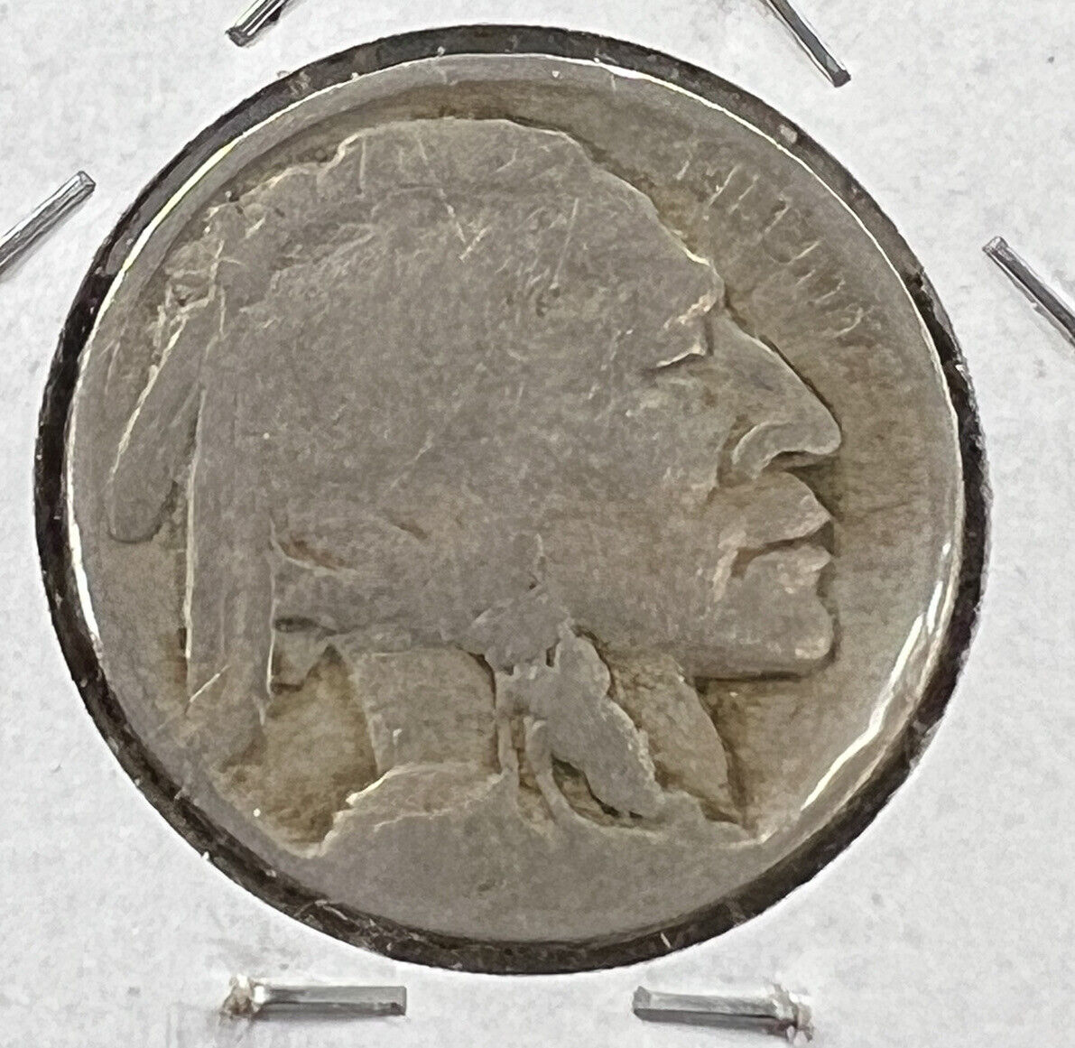 1914 P Buffalo Nickel Coin AG About Good
