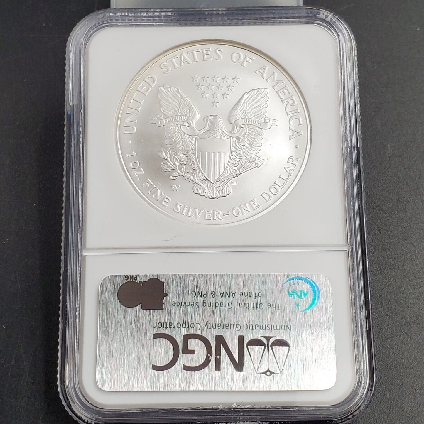 2007 W 1 OZ American 1oz .999 Silver Eagle NGC MS69 Early Releases