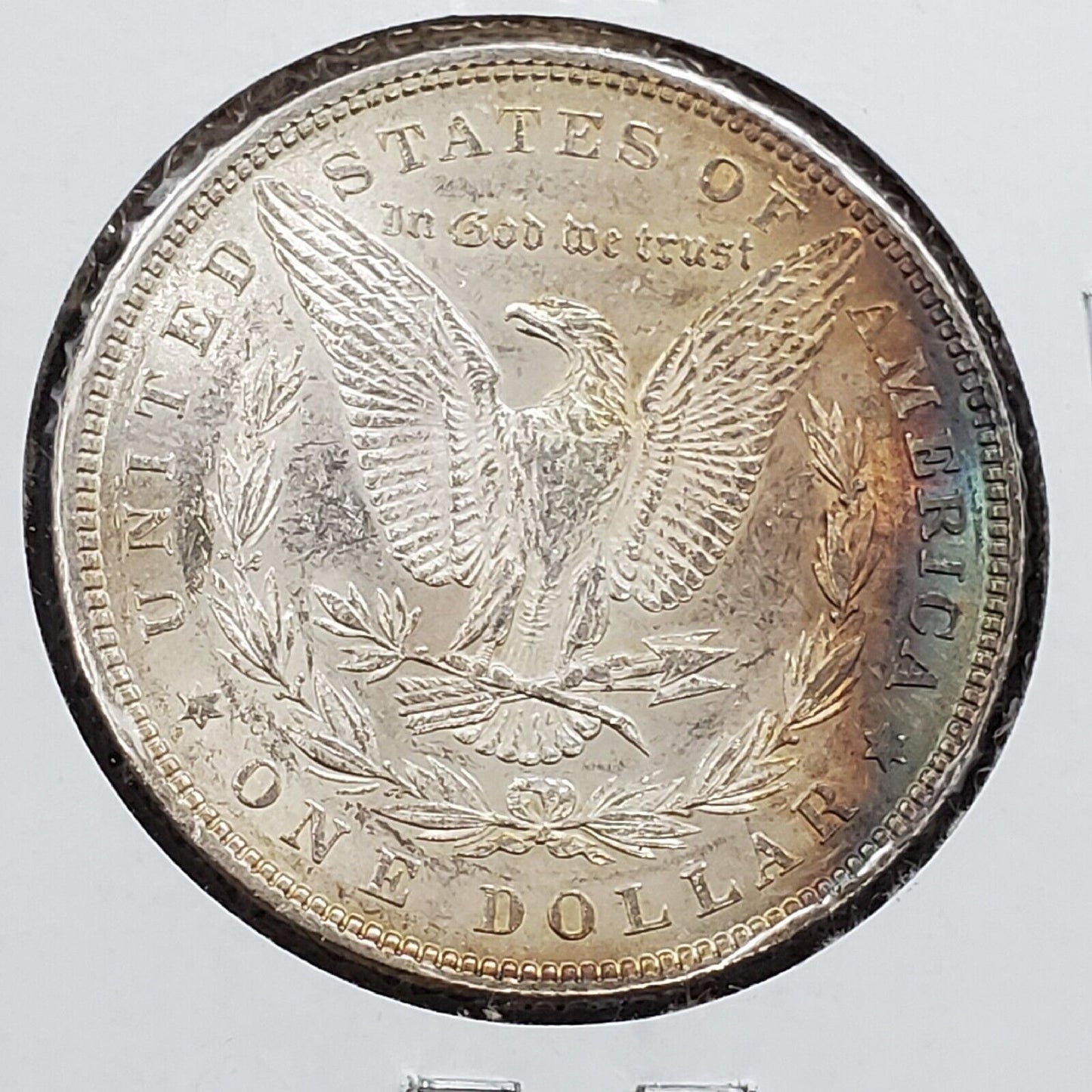 1882 P $1 Morgan Silver Eagle Dollar Coin Choice AU About UNC Neat Toning