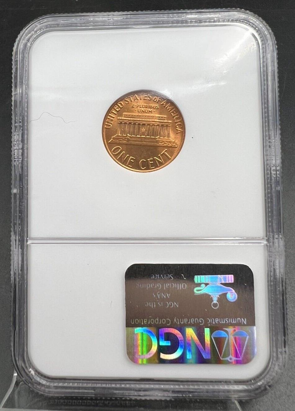 1979 P Lincoln Memorial Cent Penny Coin NGC MS67 RD Gem BU Certified