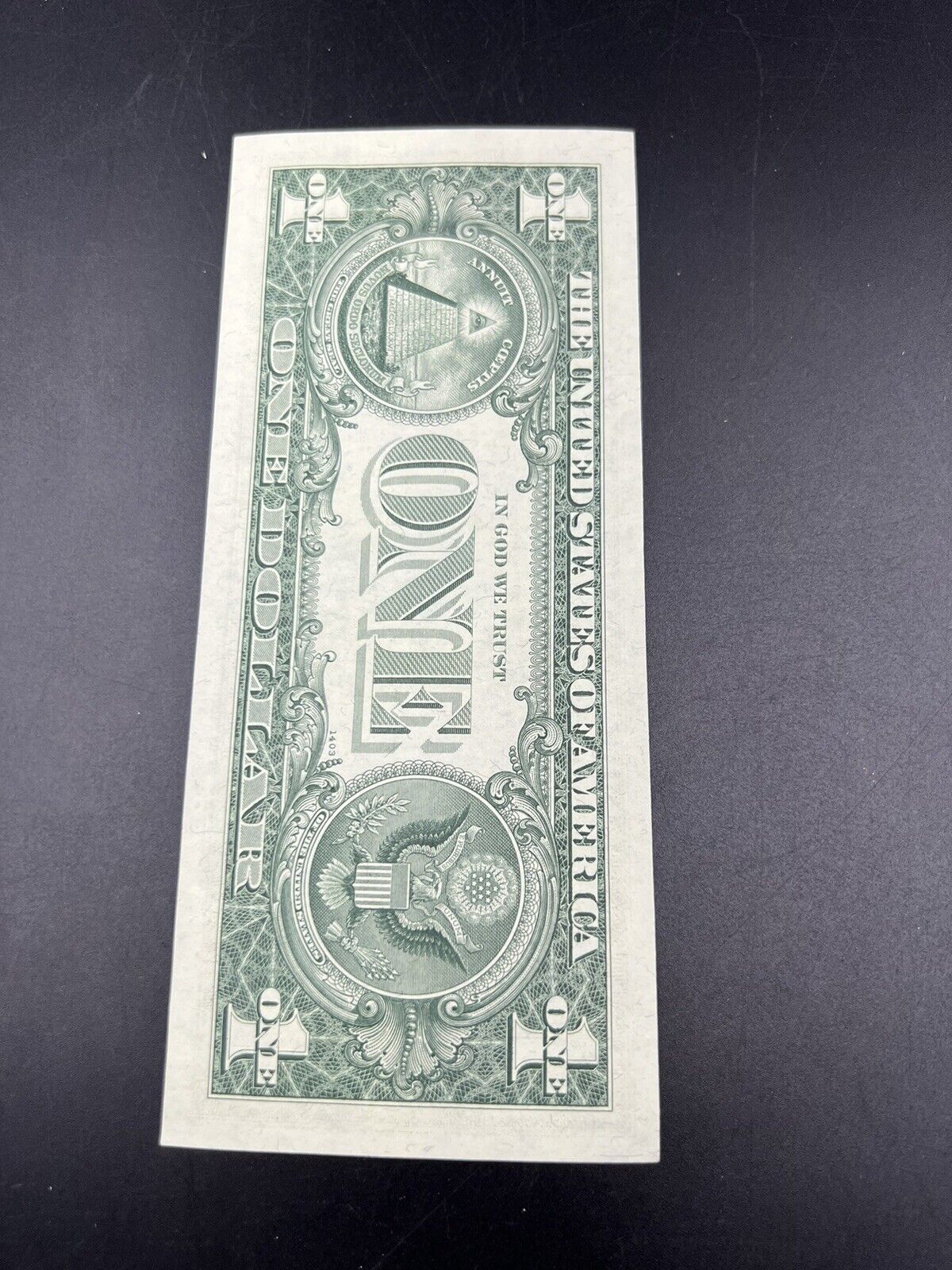 1969 B $1 FRN Federal Reserve US Currency Bill CH UNC #905