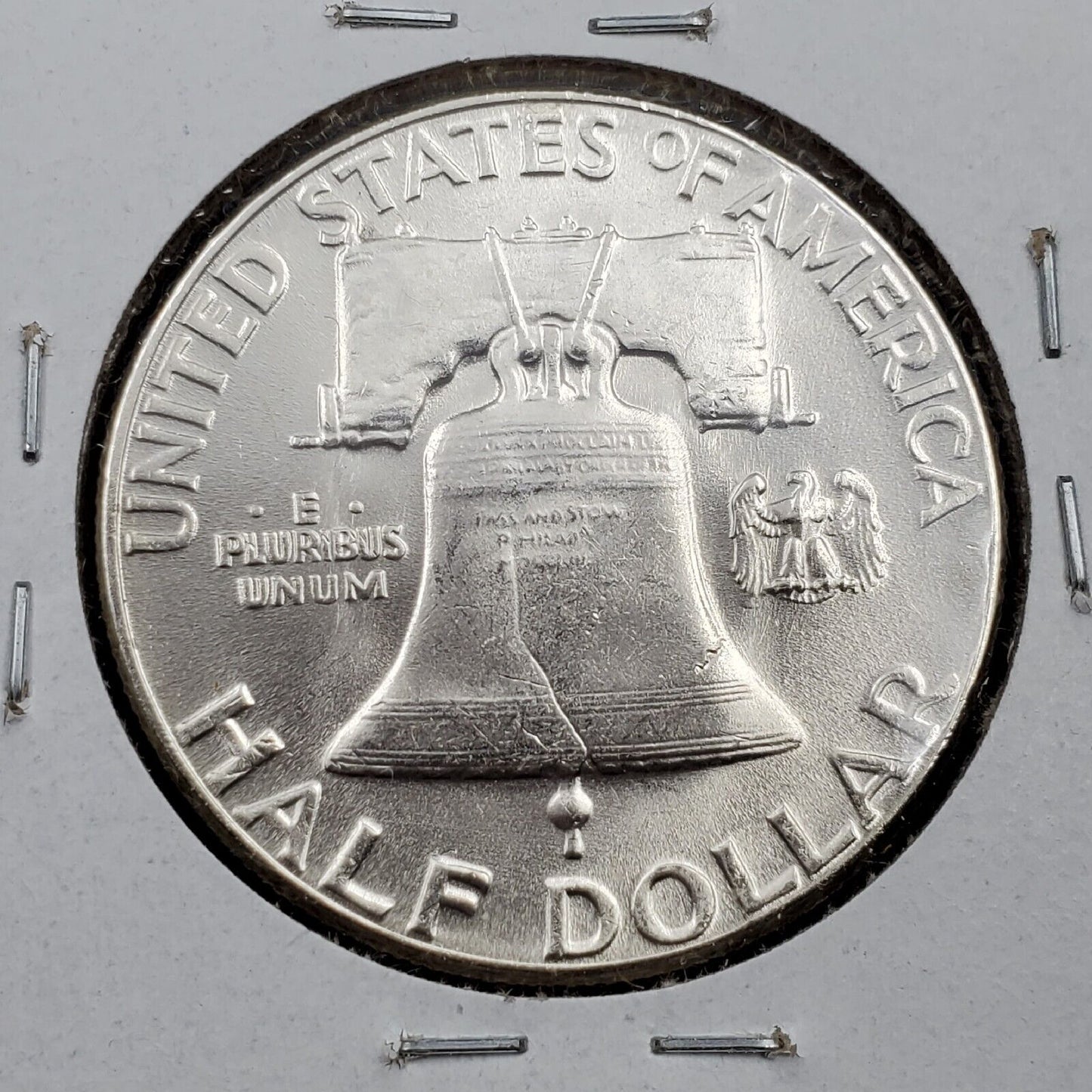 1955 P Franklin Silver Half Dollar Coin Bugs Bunny  FS-401 Variety BU UNC