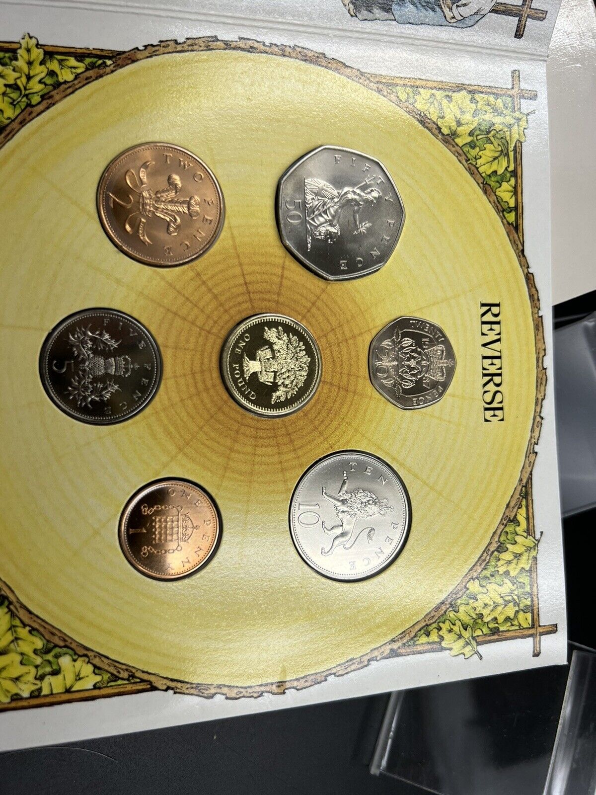 1988 Great Britain UK United Kingdom Royal Coin Gem BU UNC Mint Set OGP