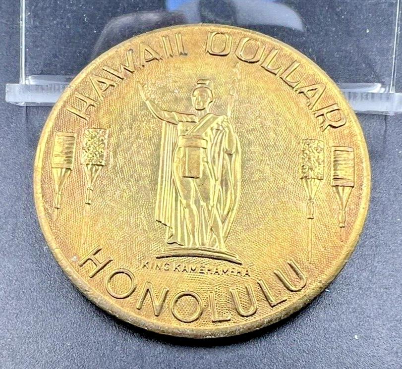 Hawaii Dollar Honolulu Coin Waikiki Beach Diamond Head Aloha