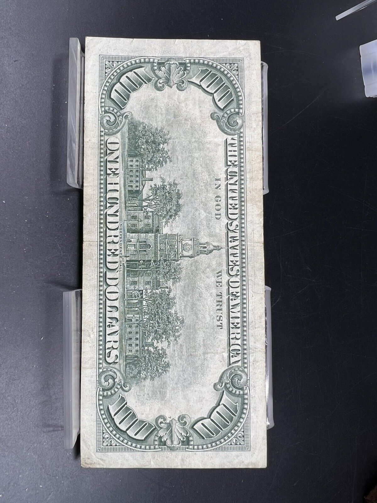 SC 1966 $100 Legal Tender Red Seal VG Circulated Note Bill