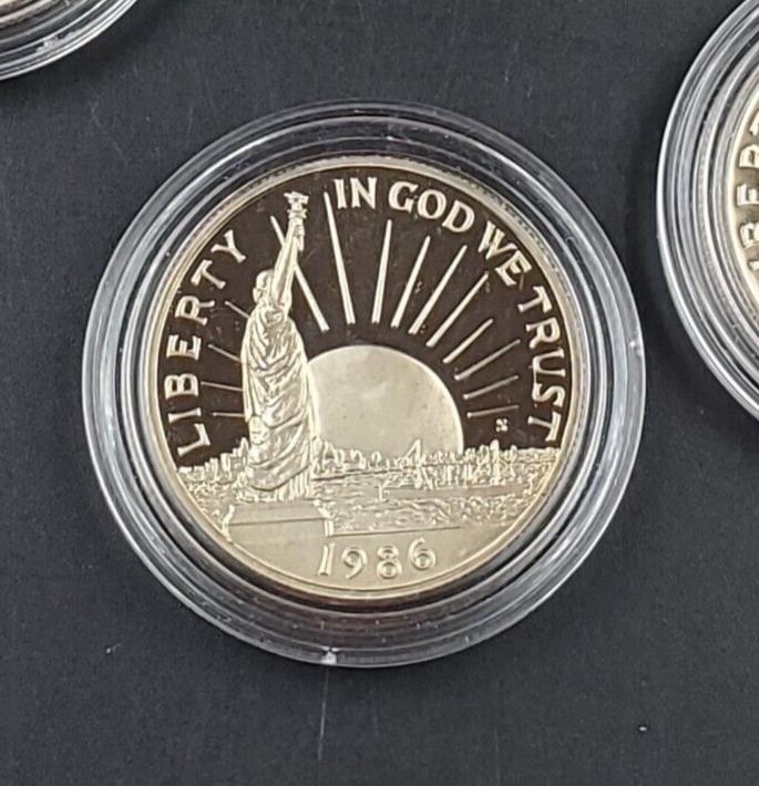 1986 S 50c Proof Statue Of Liberty Commemorative Coin One Per Buy