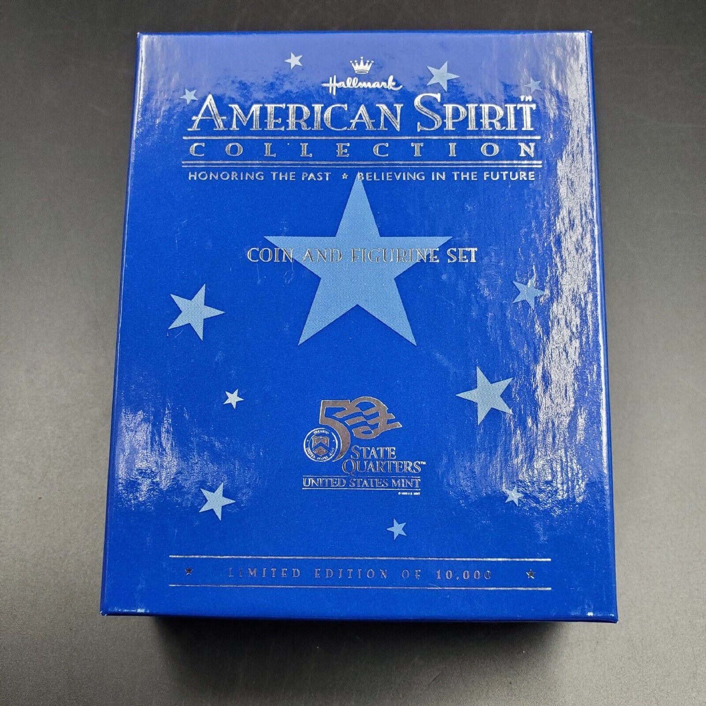 1999 New Jersey State Quarter American Spirit Coin & Figurine Set in Box