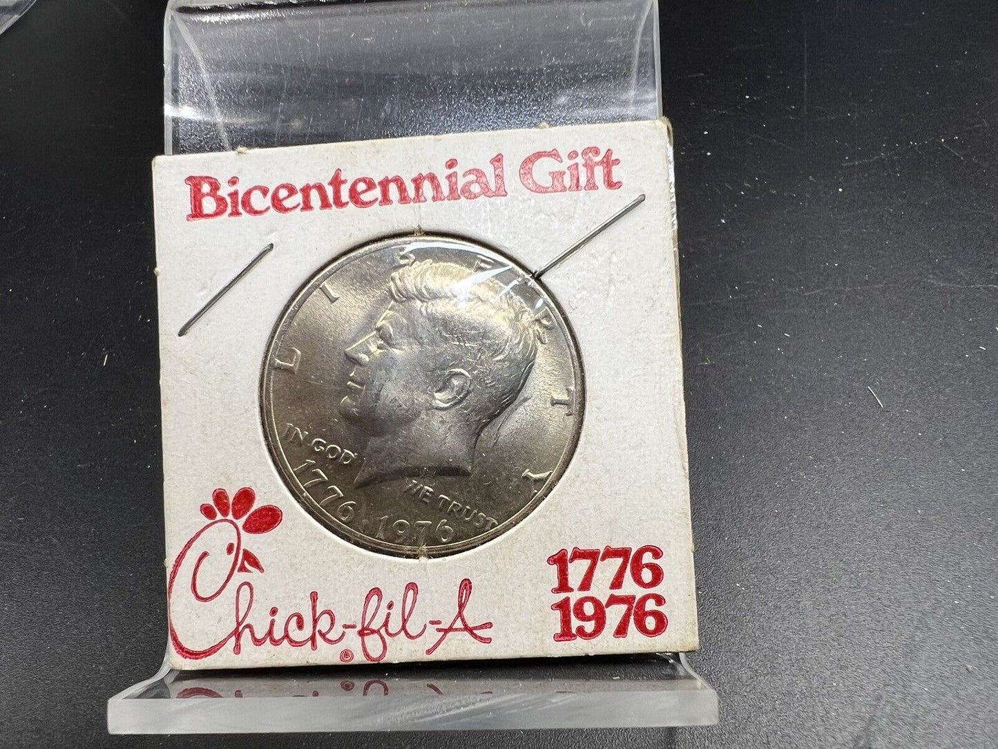 Chick Fil A BICENTENNIAL GIFT CH BU UNC 1776 - 1976 P Kennedy Half Dollar UNC