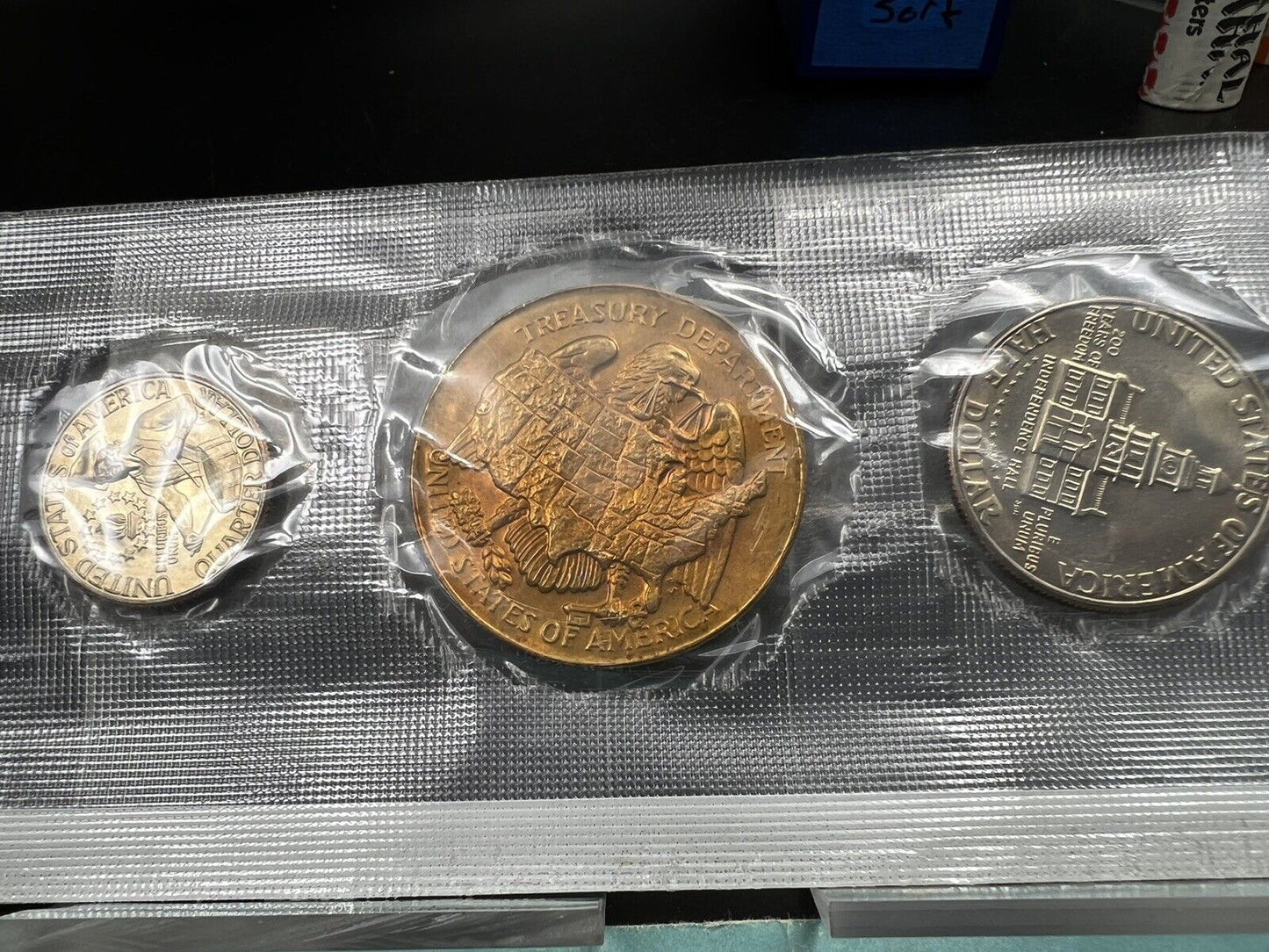 1976 D 25c & 50c W/ San Francisco Mint Director Mary Brooks Coin & Medal Set