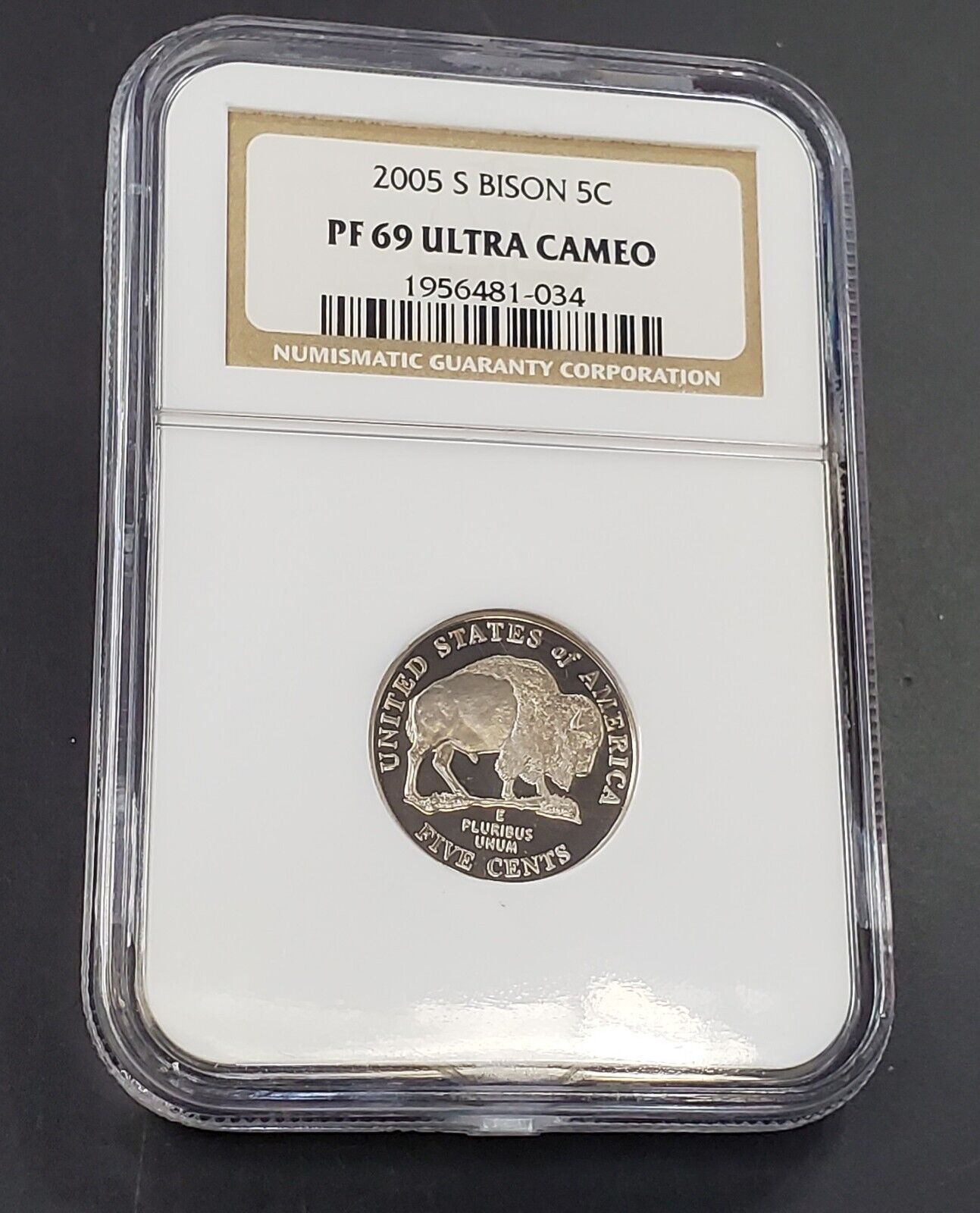 2005 S Bison Buffalo 5c Nickel Commemorative NGC Proof 69 UCAM Key Date  #034