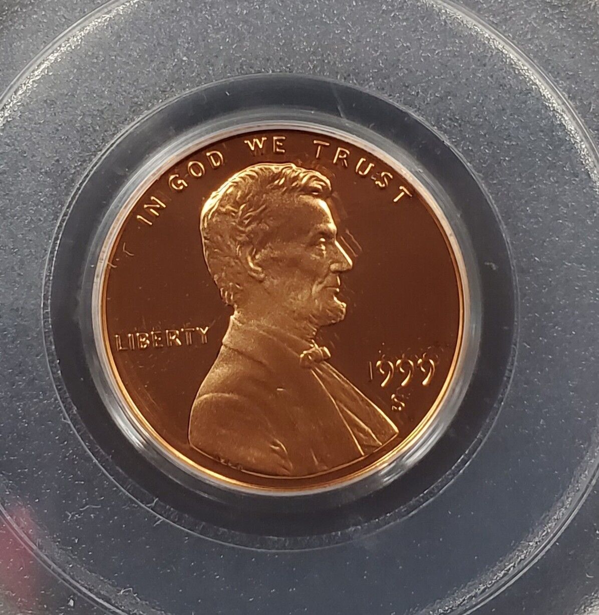 1999 S Lincoln Memorial Cent Penny PR69RD DCAM Deep Cameo #1