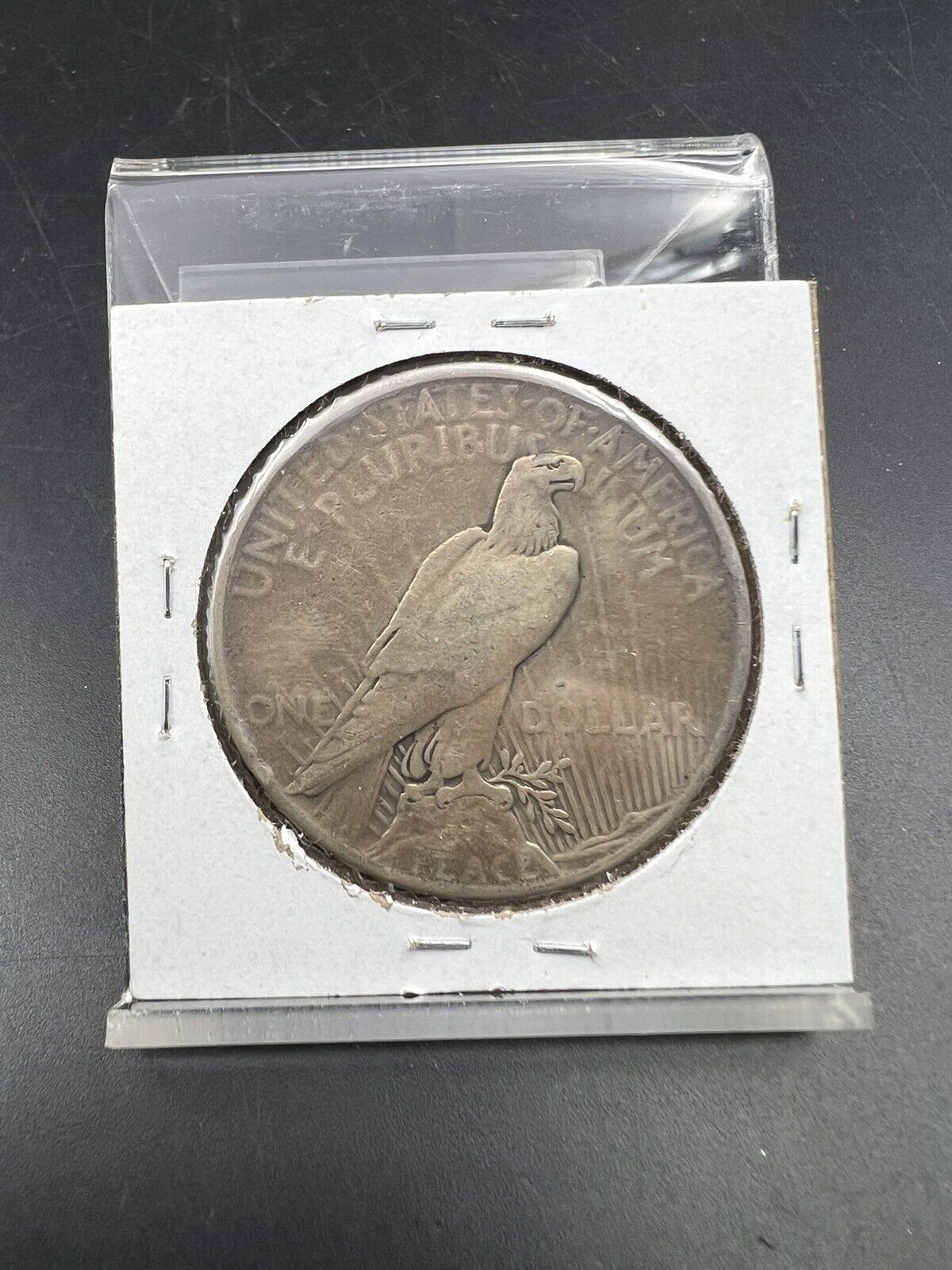 1921 $1 Peace Silver Dollar Coin Choice VG Very Good Circ Key Date High Relief