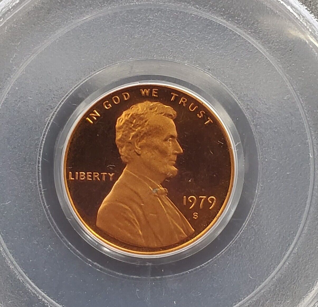 1979 S Lincoln Memorial Cent Penny PR69 PF69 RD DCAM Type 2 Variety Clear S PCGS