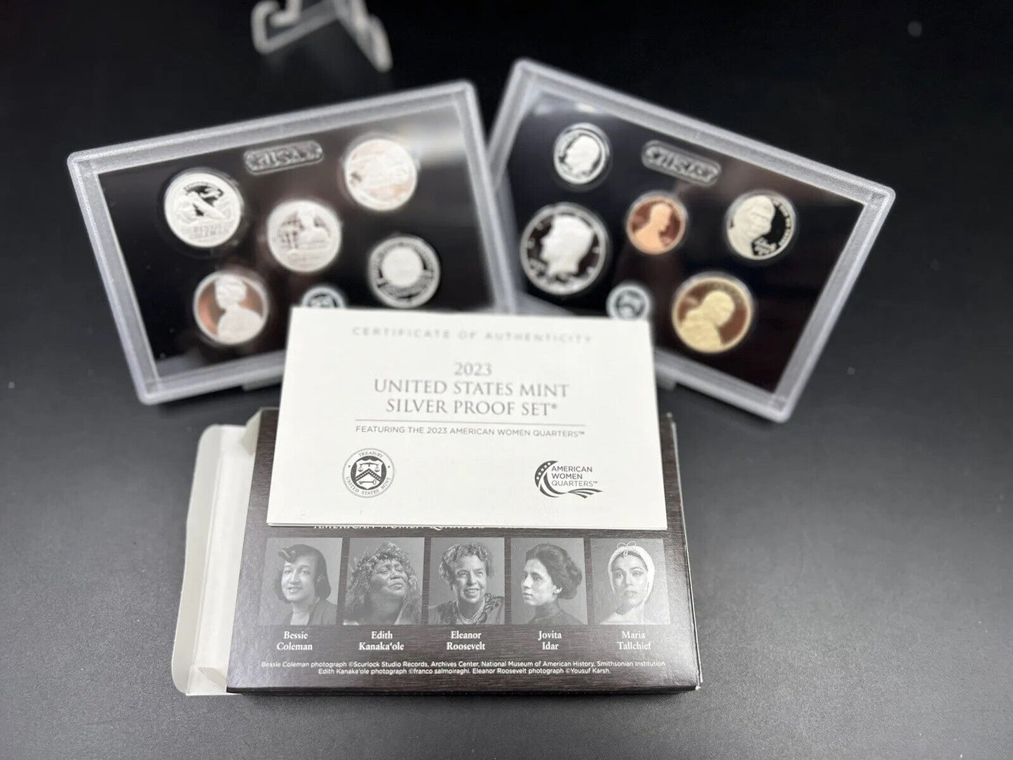2023 United States Silver Proof Set OGP Box COA 10 Coins w/ Womens Quarters FULL