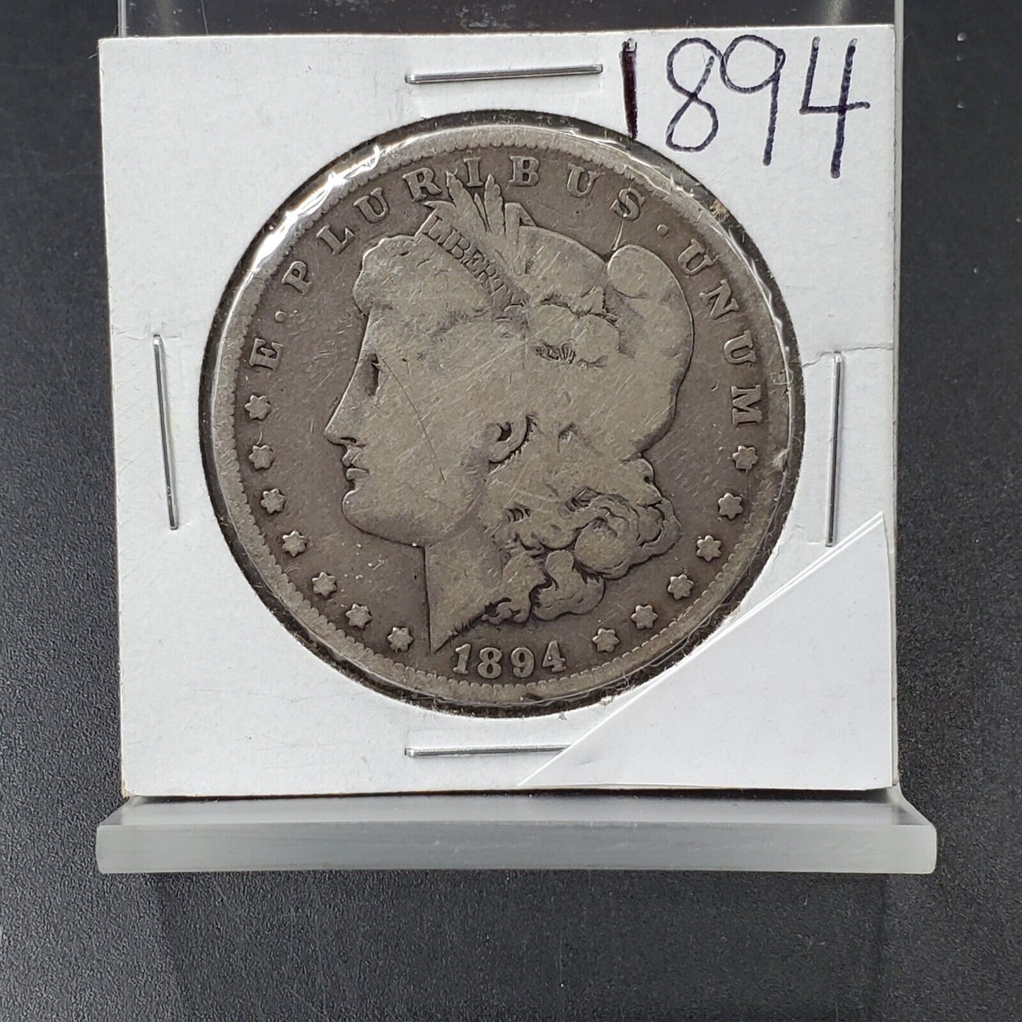 1894 P $1 Morgan Silver Eagle Dollar Coin Choice G Good Circ