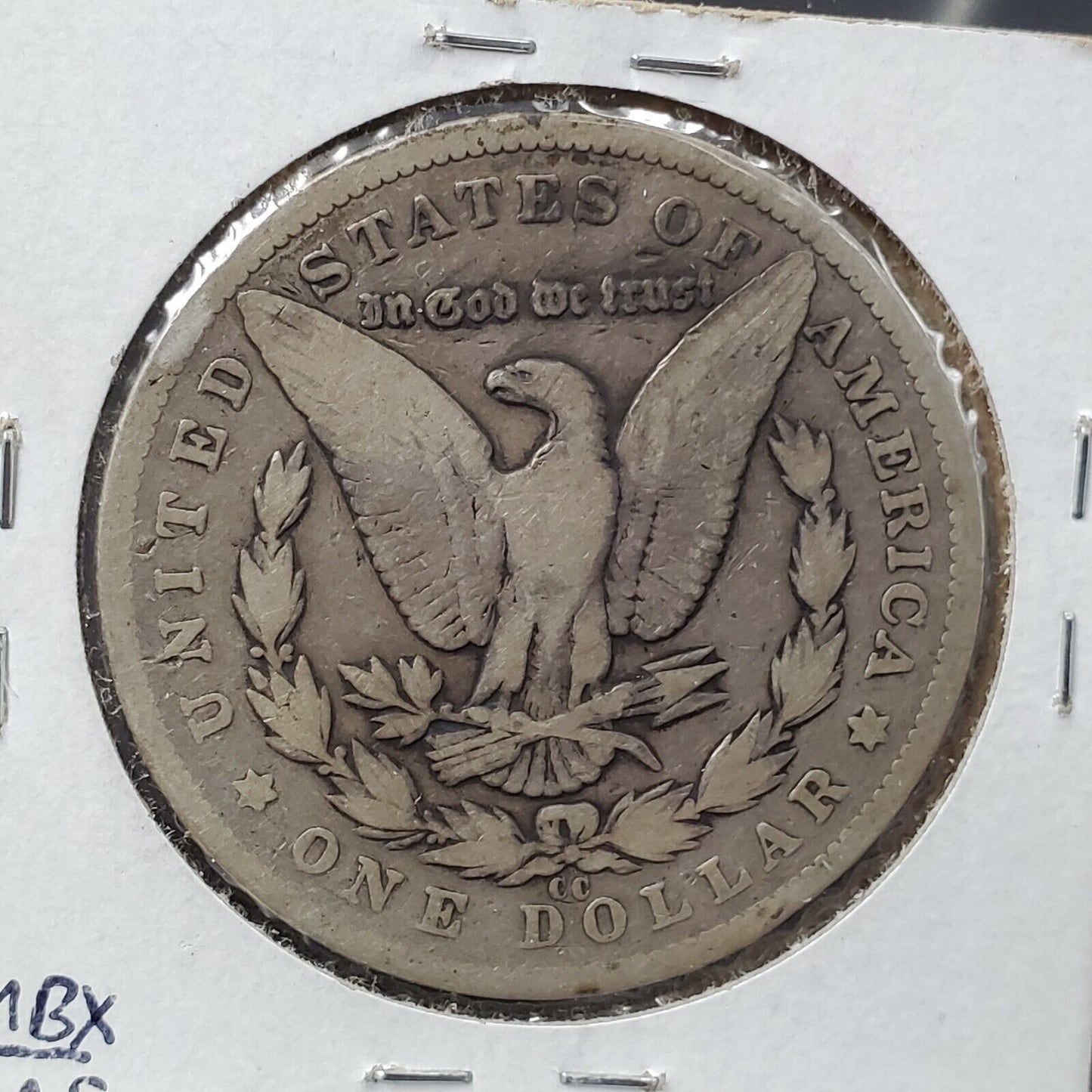 1893 CC Morgan Silver Eagle Dollar Coin Carson City Fine Details Semi key date