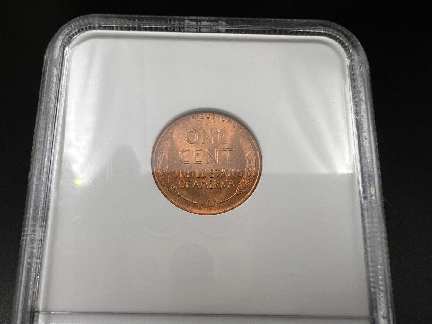 1945 S 1c Lincoln Wheat Cent Penny Coin NGC MS67 RD Gem BU Certified #035