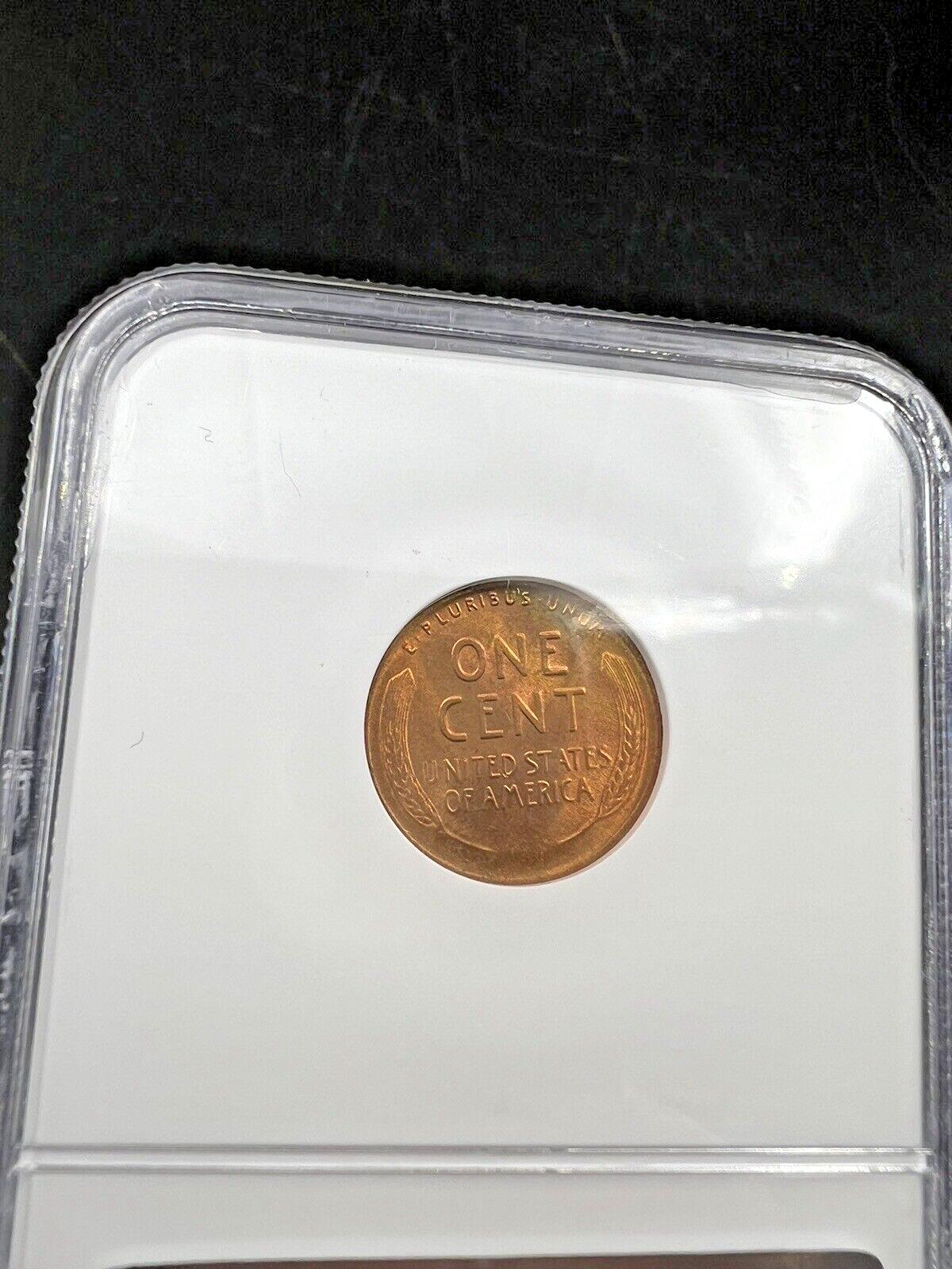 1945 S 1c Lincoln Wheat Cent Penny Coin NGC MS67 RD Gem BU Certified