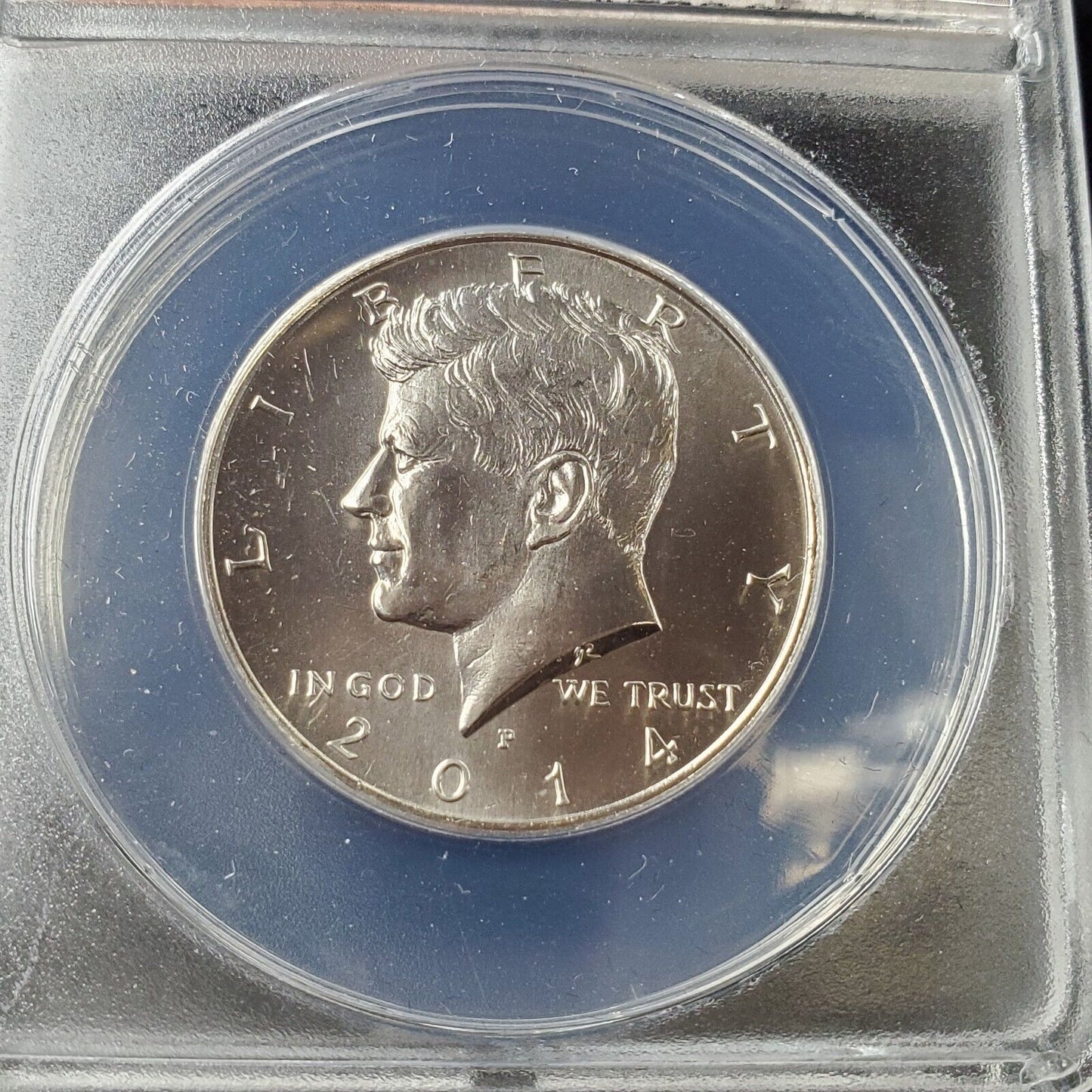 2014 P & D Kennedy Half Dollar High Relief ANACS SP69 First Release ANA Chicago