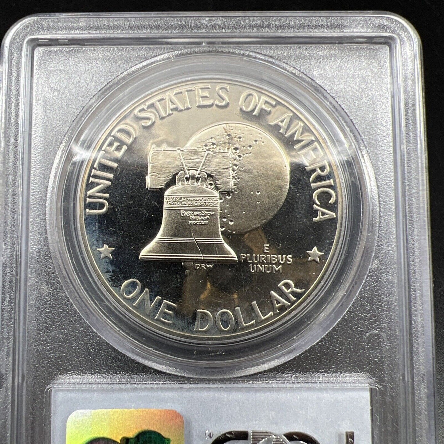 1976 S $1 Ike Eisenhower Dollar Clad Coin PR69 DCAM Type 2 Variety GEM Proof Ton