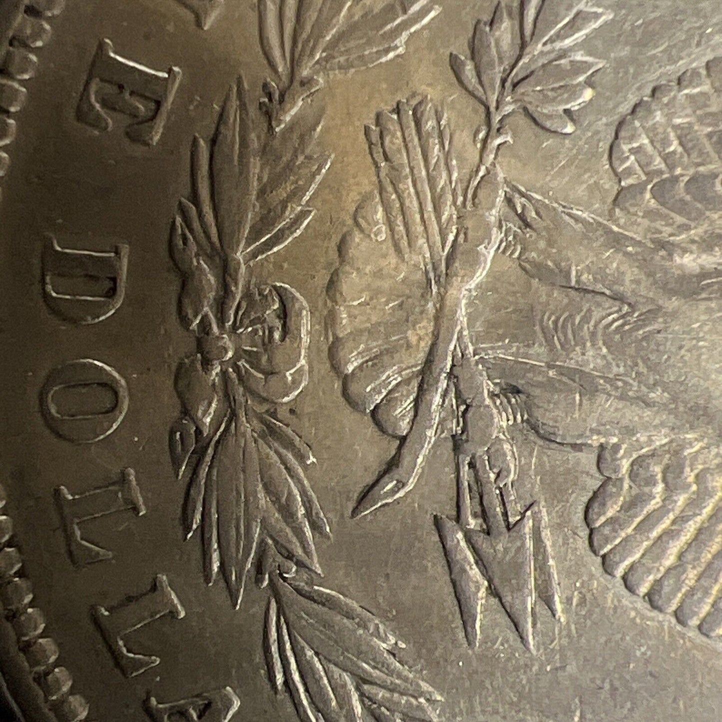 1878 P 7/8 TF Weak VAM 33A Rev 78 $1 Morgan Silver Dollar Coin XF EF