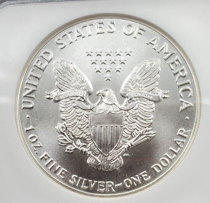 1986 1 OZ American 1oz .999 Eagle NGC MS69 First Year of Issue Not Much Toning