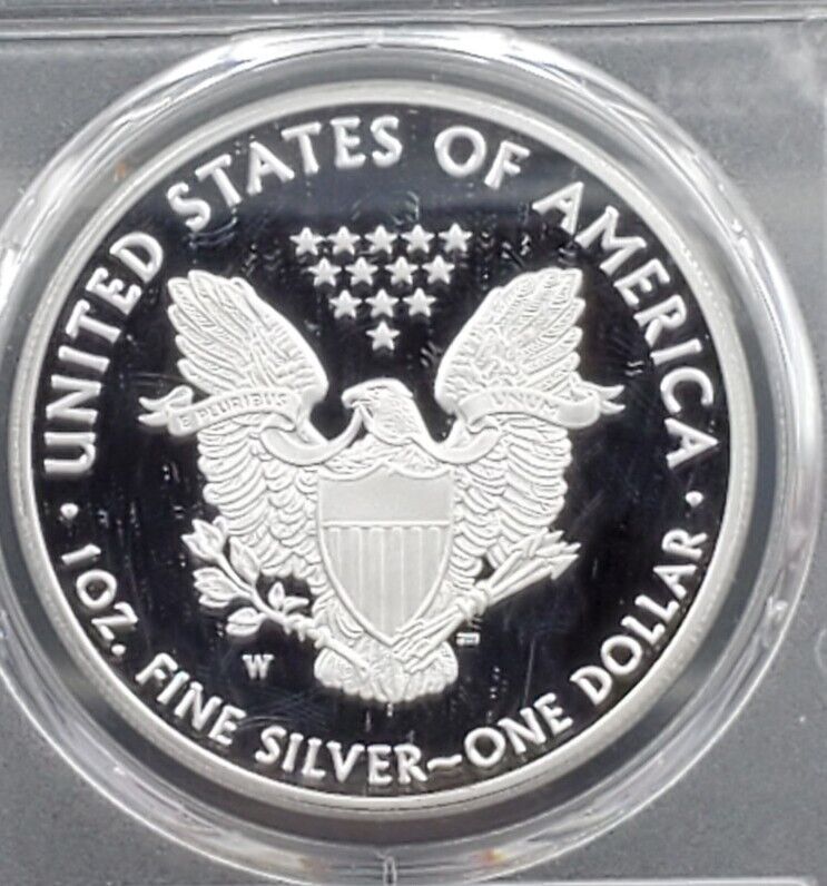 2020 W 1 OZ American Silver 1oz .999 Eagle PCGS PR70 DCAM Early Issue