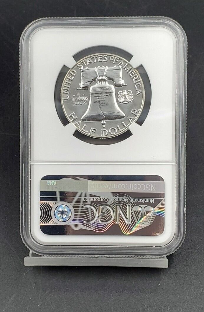 1958 P Franklin Silver Half Dollar Coin PF67 NGC Gem Proof 50c