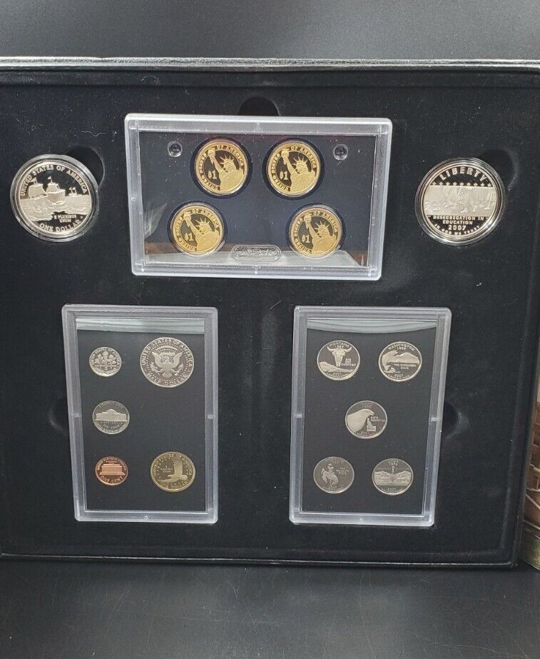 2007 U.S. Mint American Legacy Collection 16 Coin Proof Set & Silver Dollars