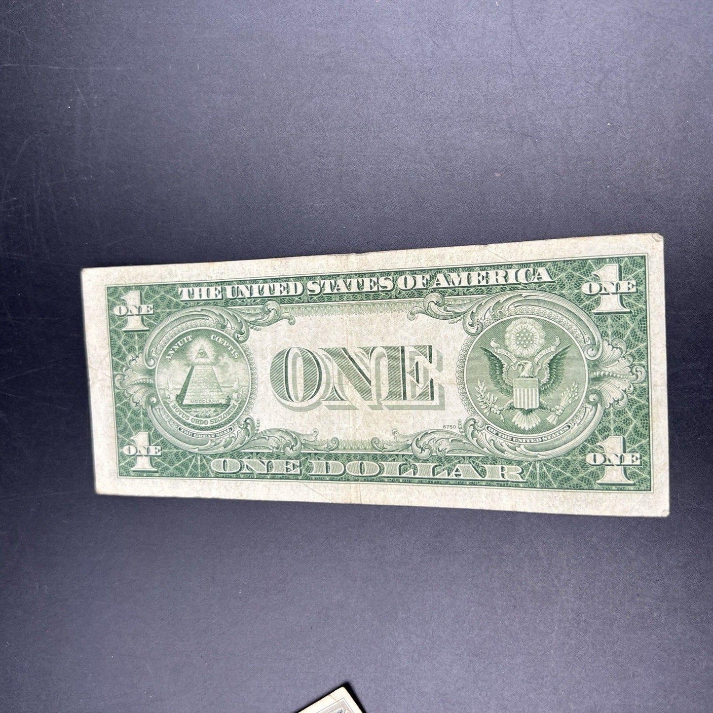 1935 F $1 US Silver Certificate Note Bill Good Choice Fine circ Blue Seal