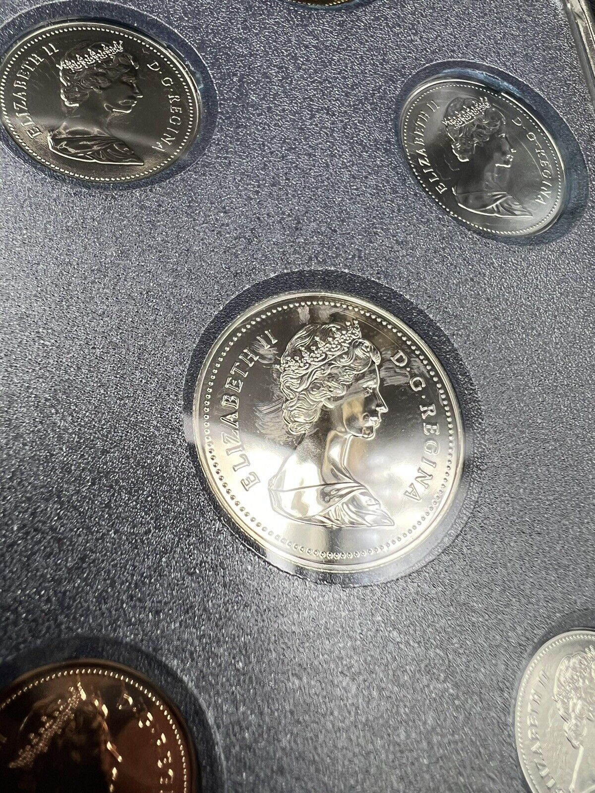 1988 Canada Specimen Set - Royal Canadian Mint Proof Like 6 Coins