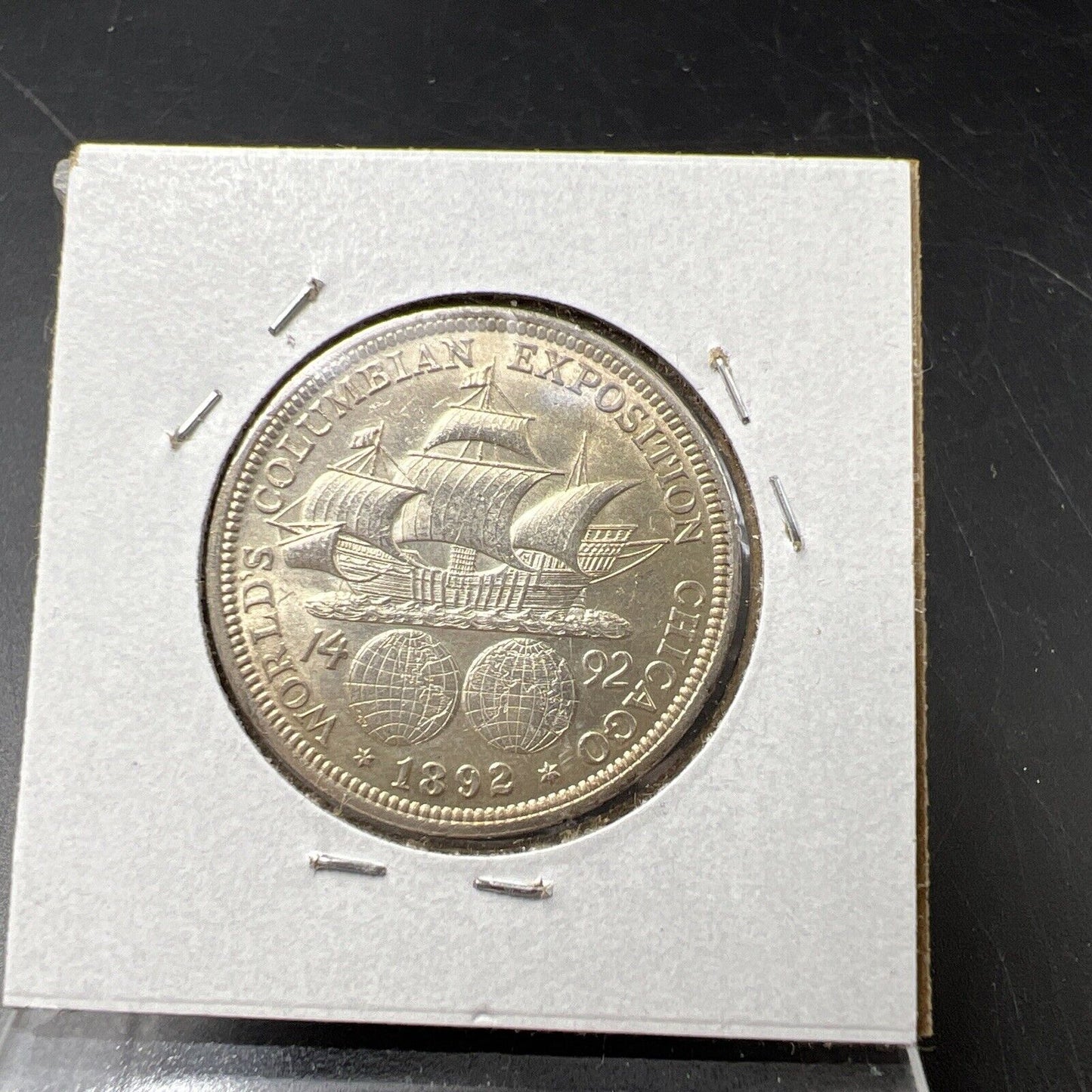1892 Columbian Classic Commemorative Silver 50c Half Dollar Coin BU UNC
