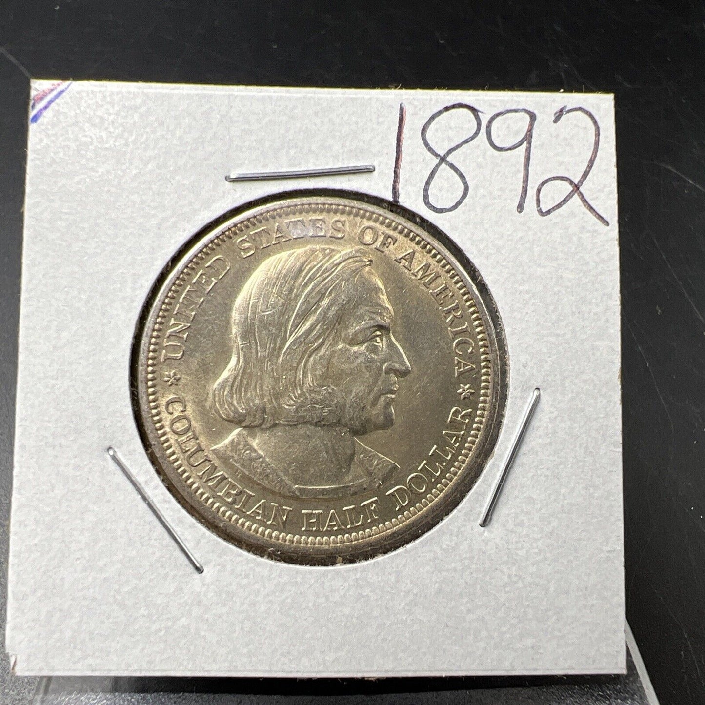 1892 Columbian Classic Commemorative Silver 50c Half Dollar Coin BU UNC