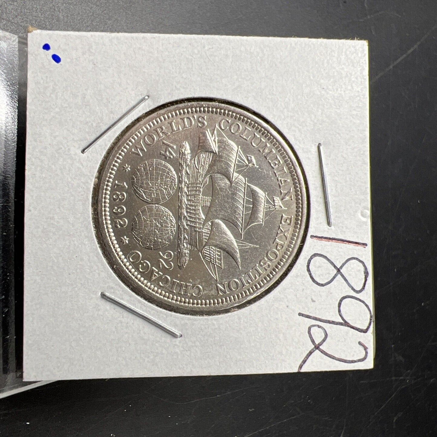 1892 Columbian Classic Commemorative Silver 50c Half Dollar Coin Choice AU