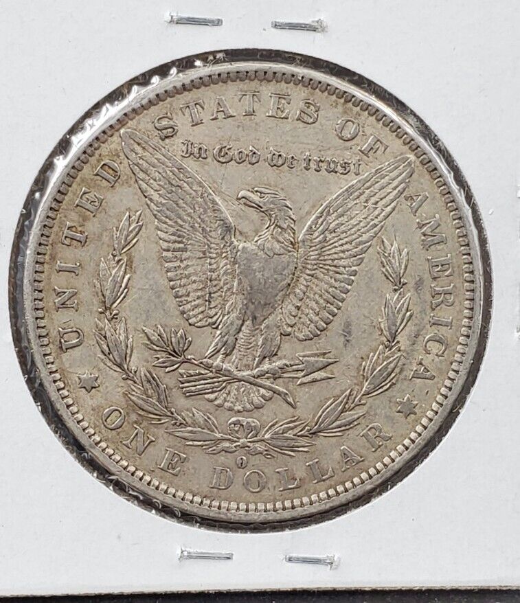 1882 O O/S $1 Morgan Silver Eagle Dollar Variety OMM XF EF Extra Fine Nice Circ