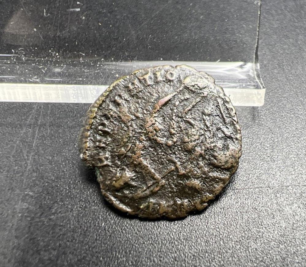 Ancient Roman Bronze Coin Circulated condition uncleaned - SKU #12723F