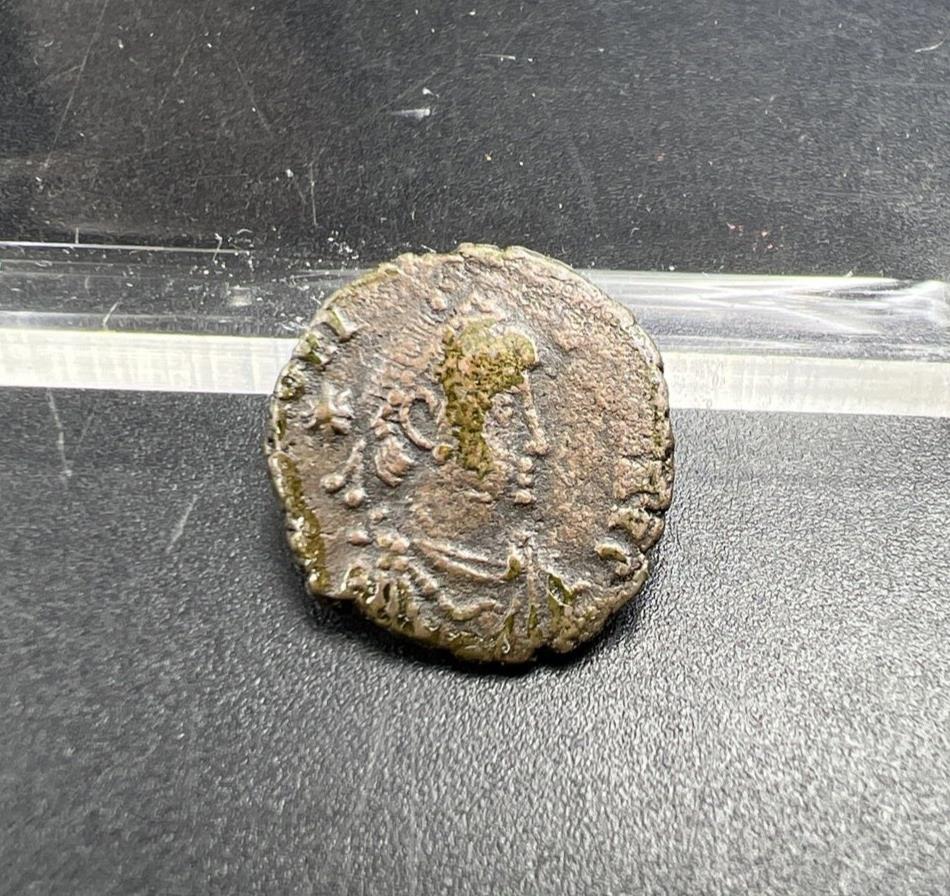 Ancient Roman Bronze Coin Circulated condition uncleaned - SKU #12723G