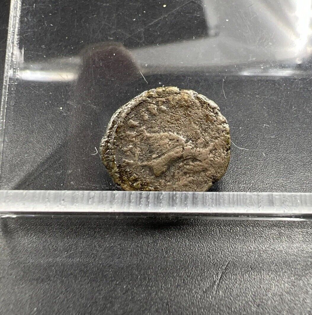 Ancient Roman Bronze Coin Circulated condition uncleaned - SKU #A12723A