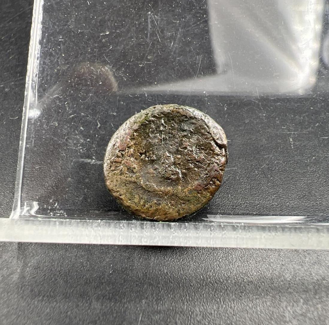 Ancient Roman Bronze Coin Circulated condition uncleaned - SKU #AC121523AC