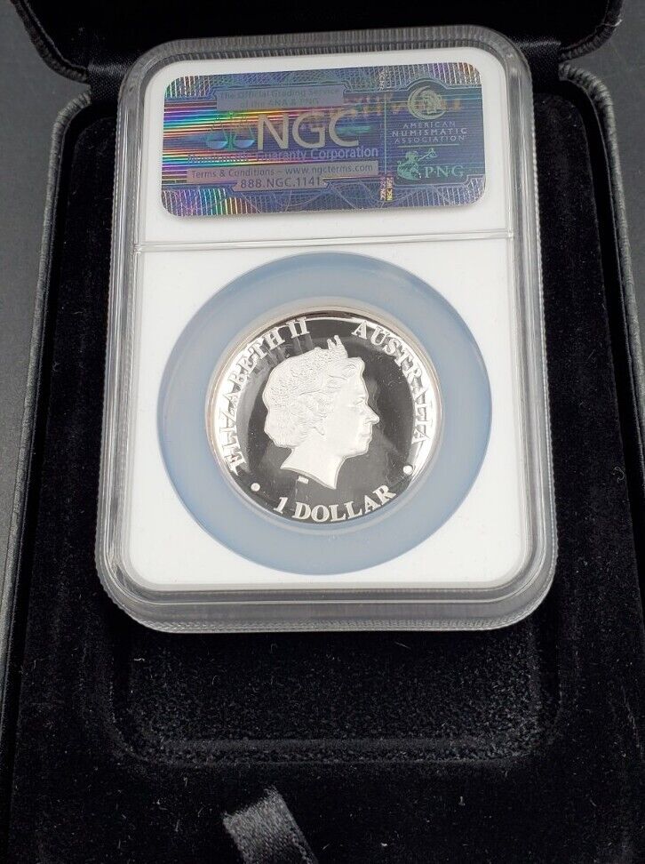 2016 P Australia $1 Wedge Tailed Eagle HIGH RELIEF Gem Proof NGC in OGP Box