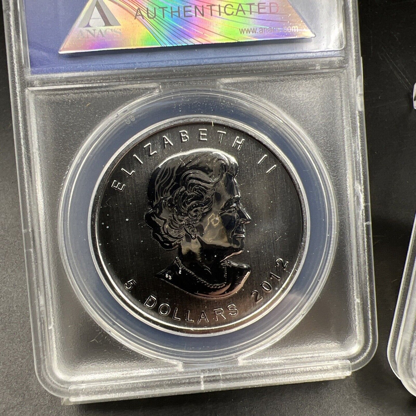 2 Consecutive Serial Number ANACS MS69 2012 1 Oz Silver Wildlife Cougar