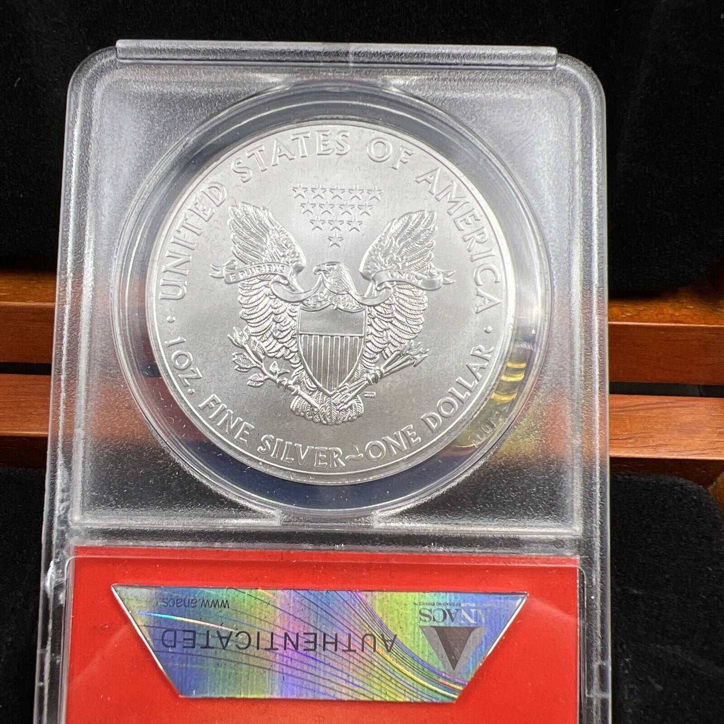 2 Coin 2012 S & W 1 oz ASE American Silver Eagle Business Strike Set MS70 ANACS