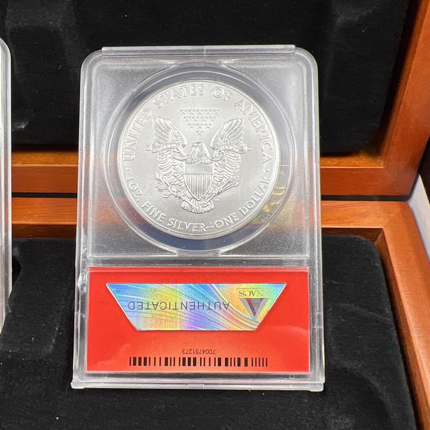 2 Coin 2012 S & W 1 oz ASE American Silver Eagle Business Strike Set MS70 ANACS