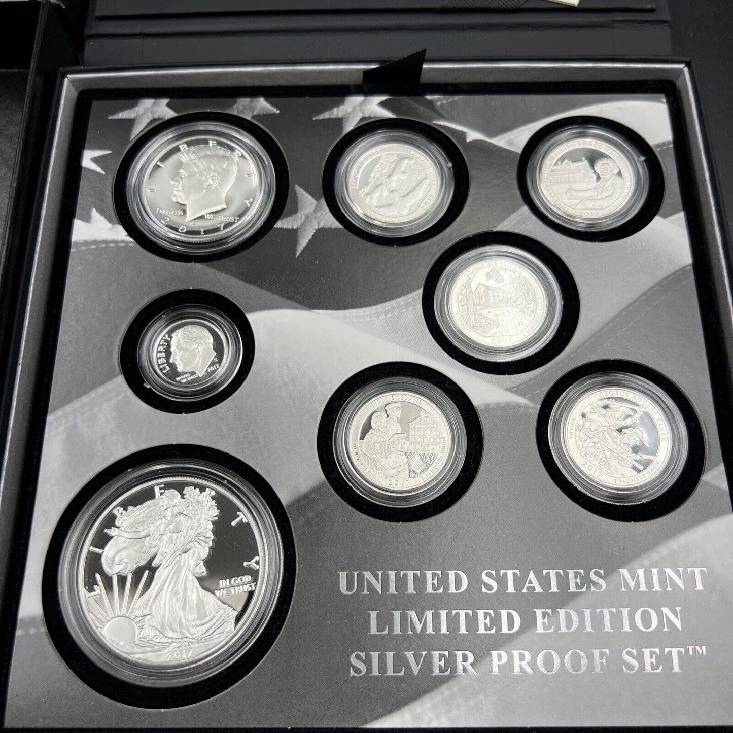 2017 United States Mint Limited Edition Silver Eagle Proof Set w/ Box & COA