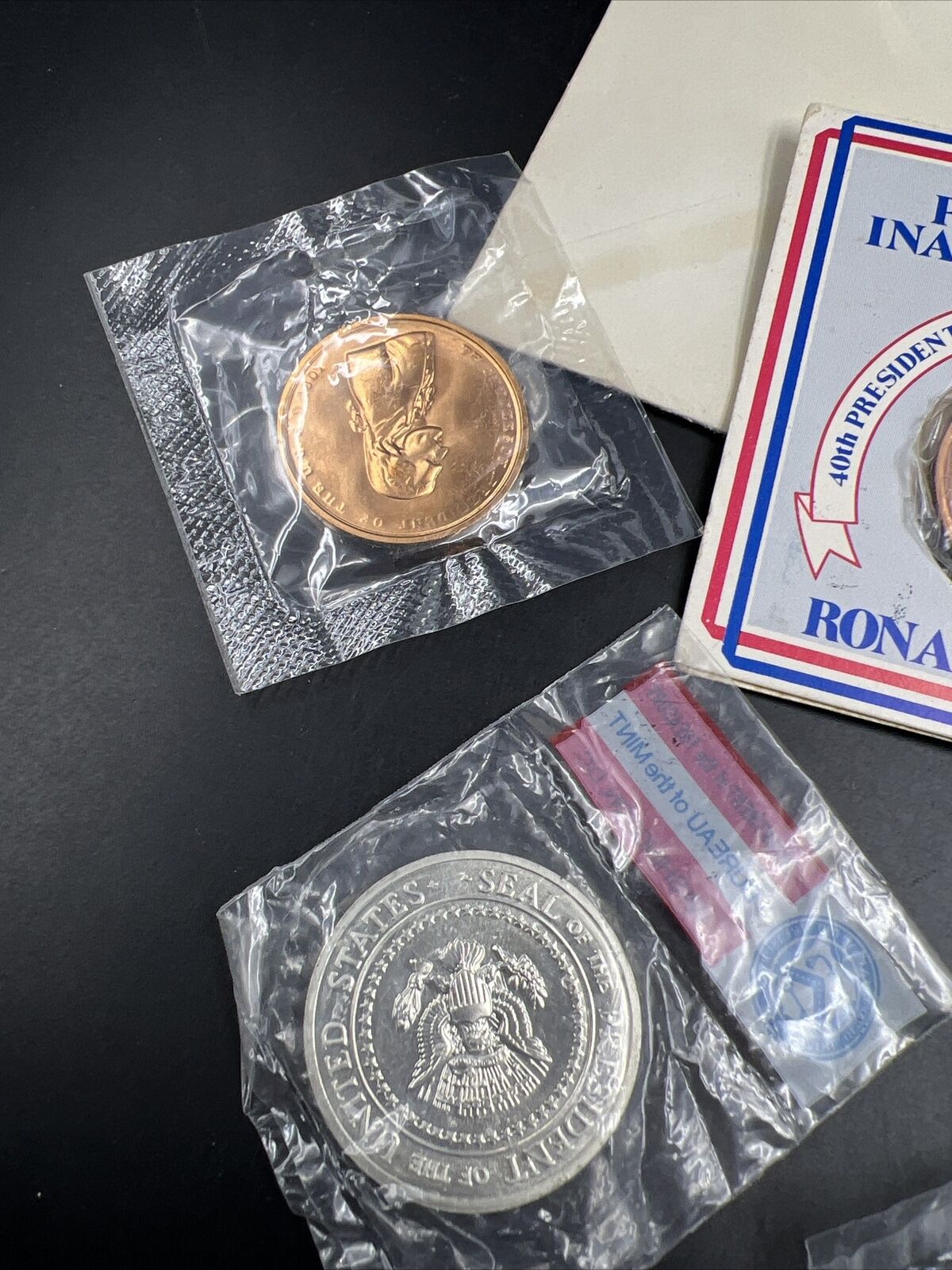 5 Medal Set Ronald Reagan White House Peace Medals