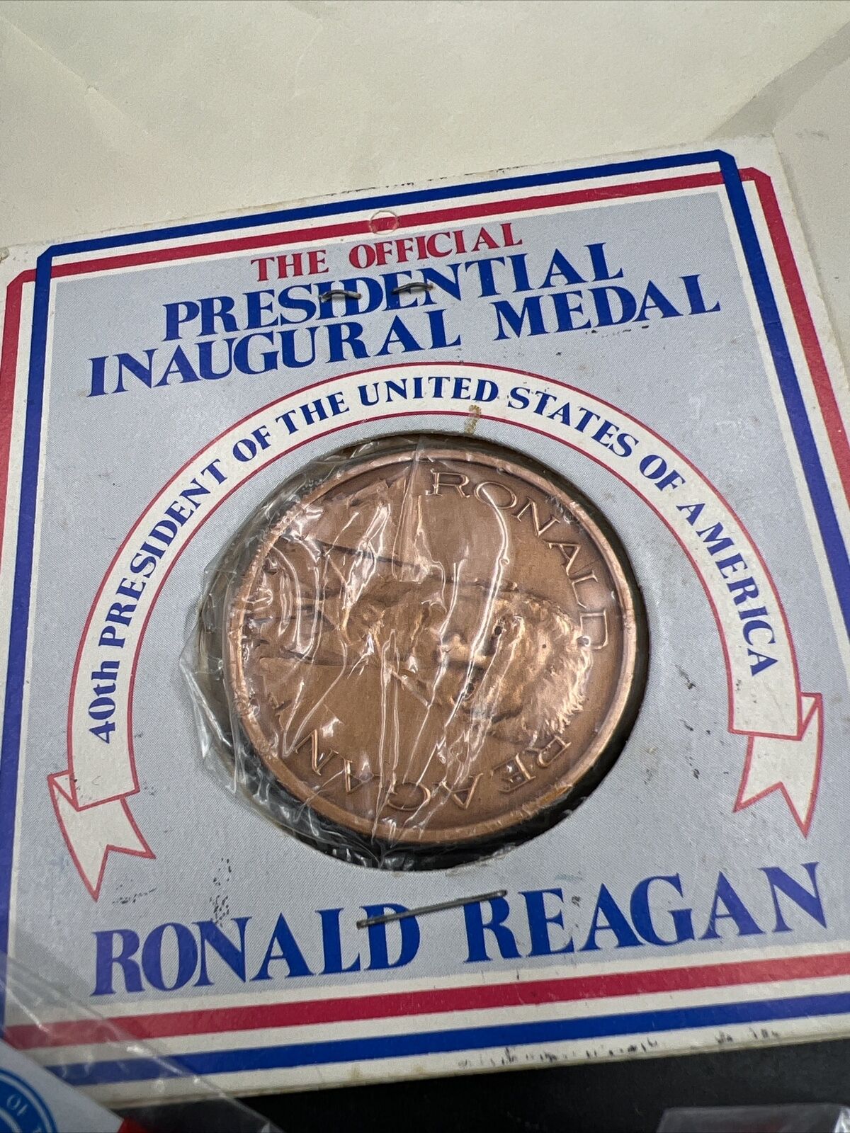 5 Medal Set Ronald Reagan White House Peace Medals
