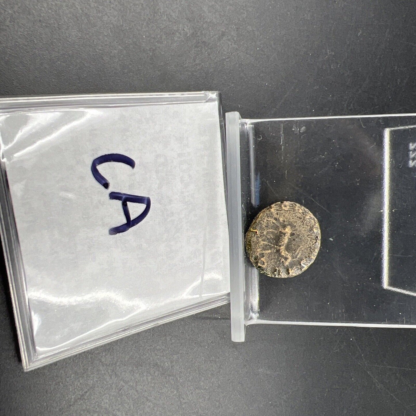 Ancient Roman Bronze Coin Circulated condition uncleaned - SKU #LA1124LA