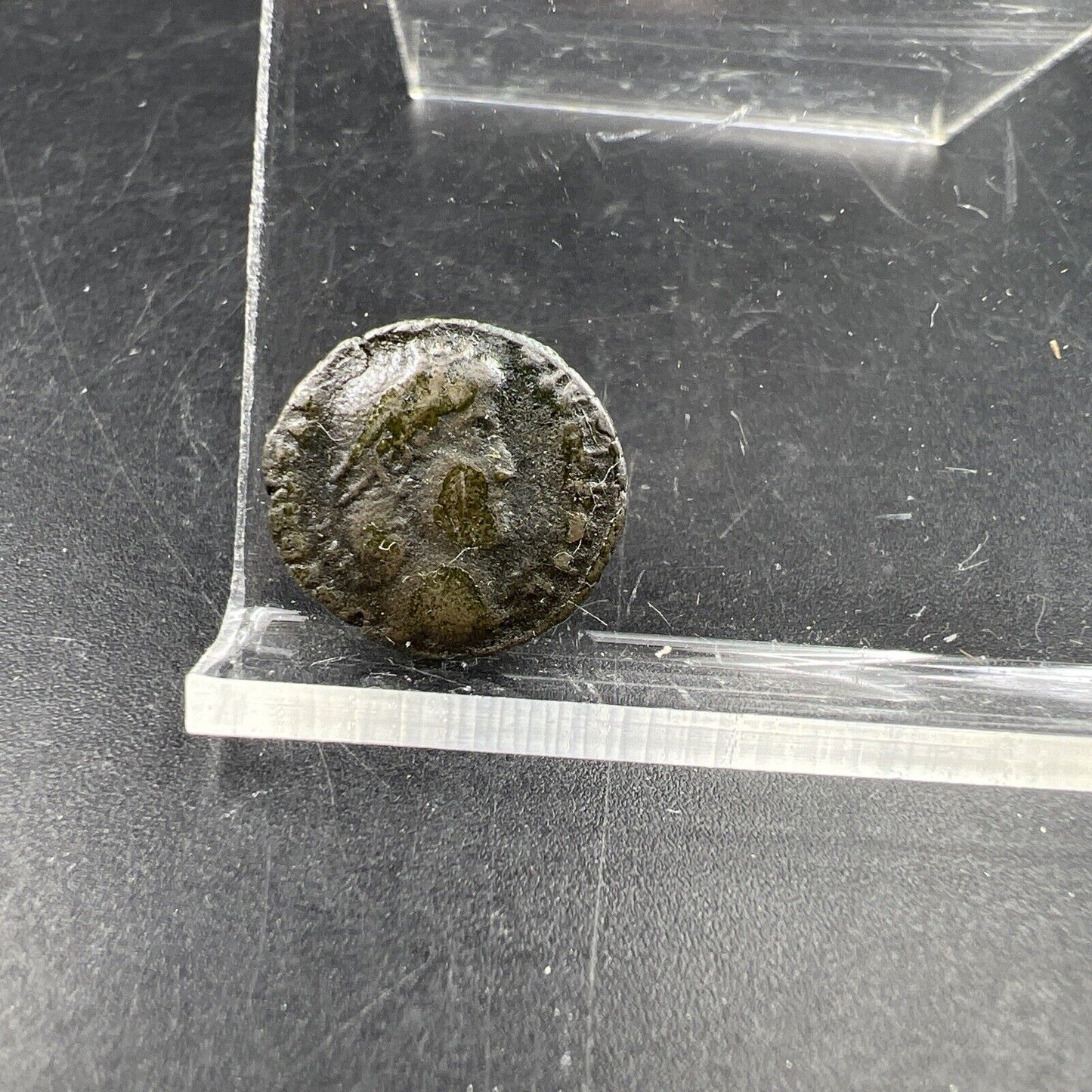 Ancient Roman Bronze Coin Circulated condition uncleaned - SKU #AV1124AV